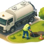 لایروبی و پاکسازی منهول فاضلاب