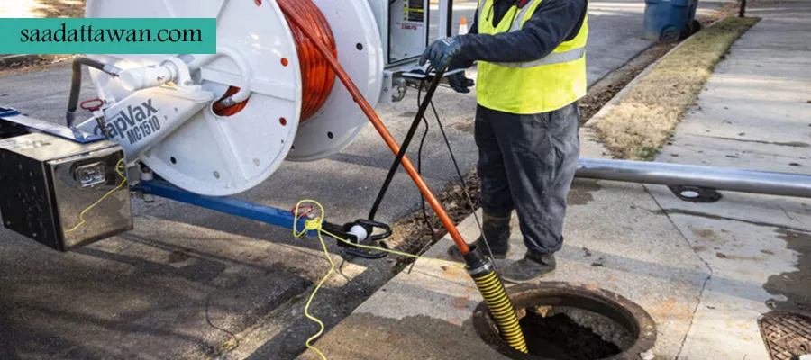 لایروبی با دستگاه