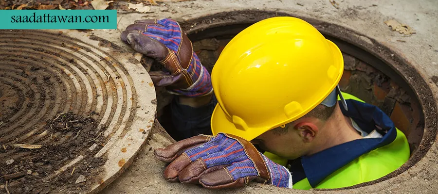 دریچه منهول پلی اتیلن 