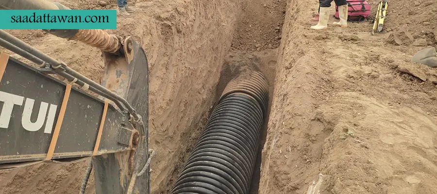 کاربرد لوله پلی اتیلن سنگین در صنعت آب و فاضلاب