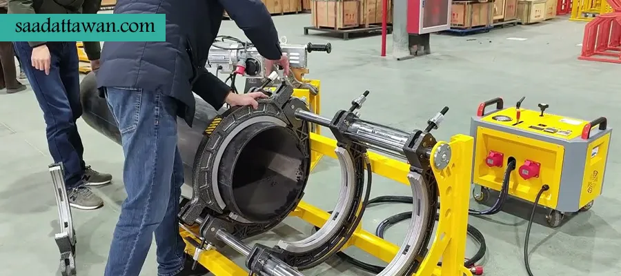 اتصال لوله های پلی اتیلن سنگین