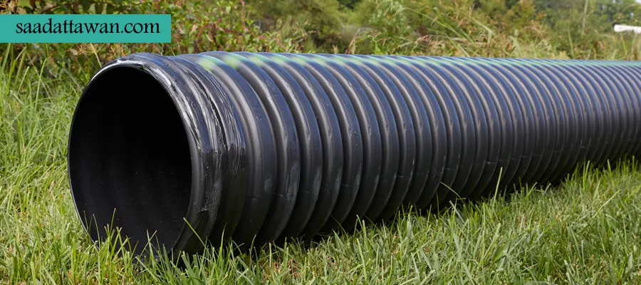 زهکشی زمین کشاورزی با لوله زهکشی کاروگیت